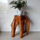 XMSJ Wurzelschnitzständer neuer chinesischer Wurzelschnitzständer Balkon Bonsai Stand Mehrschicht Gesamtmaserholzbaum Wurzel Chinesische natürliche Ursprung 16873 Doppelschicht