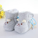Tragen Sie warme Neugeborene, weiche Sohle ohne Knochen ohne Babyschuhe mit kleinem Monat mit Samt, die im Herbst und Winter eingedickt sind. Pink 0-6