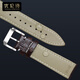 King of Heavenly Watch Strap Replacement Genuine Leather GS3886 5876 5885 3887 Men's and Women's Watch Strap 20 22mm Pin Butterfly Buckle Gold Pin Buckle-Brown Brown Width = 19mm