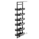 Qianju kitchen cabinet high cabinet pull basket pull pull type high-deep pull basket big monster refrigerator side gap narrow gap snack pull basket 51 depth-200 cabinet 5th floor (height 1585-1885mm)