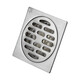 Submarine GF40-10B stainless steel brushed odor-proof floor drain, universal four-proof floor drain in wet and dry areas, 40 diameter