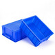 Jingulao Logistics turnover box Thickened plastic tool parts box storage box No. 1 blue 710*455*180mm KZS-698