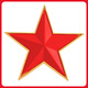 Rotes Reisen Old Capital Dreidimensional Relief Red Five-Punkte Sterns Badge Herrenhut-Abzeichen Bag Schmuckkragen Blume Persönlichkeit Metall Seal Brosche Pin Dreidimensional Fünf-Punkte-Sternbrosche-Kartenkopfbeutel