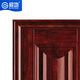 启功单开防盗门家用棕色防盗门防盗防锈防盗门QG-FDM3000