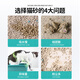 Langqin cat litter 10kg deodorizing clumping bentonite low dust cat litter cat supplies 20Jin Jin is equal to 0.5kg
