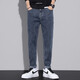 Xiao Xueling Jeans Herren Sommer 2025 Neue dünne Hose Herrenmarke Trendy Marke Straight Lose Hosen vielseitige Männerkleidung 6621 Blau 36