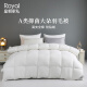 Dynasty Furniture Quilt Core 100% Cotton Feather Quilt Autumn and Winter Thickened Down Quilt White Goose Feather Quilt Pearl White