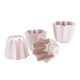 
Learn to cook octagonal bread mold baking mold non-stick Pandoro bread mold air fryer mini mold octagonal Pandoro mold four-piece set WK9902-4