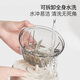 SUPOR garlic artifact chili garlic masher ginger garlic minced garlic press garlic manual meat grinder vegetable cutter cooking machine small size - 400ML garlic sauce three-blade head