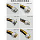 Aluminum alloy hoop EN14420-3 snap-fitting tower joint shield machine copper head aluminum horse clamp two-half buckle pipe clamp DN1024 inch copper head