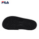 FILA 斐乐女鞋运动拖鞋夏季新款厚底沙滩鞋休闲鞋DRIFTER 黑-BK 36.5