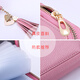 Maiweini-Kartenbeutel für Frauen mit großer Kapazität von Frauen Multi-Karten-Position Real Cowide Card Clip Anti-Diebstahl-Karten-Beutel-Bankkarten-Zertifikat Set 40 Kartensteckplätze-Bean Pink [Anti-Diebstahl-Bürsten-Anti-Demagnetization]