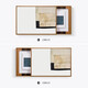 
Huaixue Wasabi Wind Power Meter Box Decoration Painting Distribution Box Minimalist Black White and Gray No Punching Power Switch Art Hanging Painting JD12107 50*40cm (blocking 40*30) Reel cover black frame