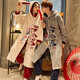 Palando Coral Fleece Couple Pajamas for Women in Autumn and Winter Long Sleeve Bathrobe Extended Men's Pajamas for Couples Can We Wear Home Suit Winter 9913 Women's XL Size