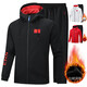 La ropa deportiva del equipo nacional olímpico de París establece el otoño y el invierno de los hombres y el invierno de los hombres, el representante de los deportes chinos 9903 Red Plus Fleece Chaqueta para niños 120