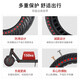 Anliju 8.5-inch suitable for Xiaomi scooter tires M365/PRO/1S/PRO2 inner honeycomb solid anti-skid tire, polka dot honeycomb red model (one pack)