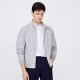 Navigare Italian Small Sailing Men's Jacket Small Stand Collar Solid Color Jacket 1311003520 Light Gray M/48