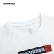 Converse [Transformers Joint Brand] Converse Children's Clothing Base Base Base Boys Boys Camiseta de manga larga CNVB-LS-G689 Pure White 150 /72 [Altura sugerida 140-152cm]