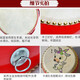 Netchild Chibe Drum Children's Toys Cowhide Drum Baby Zodiac Small Drum Instruments Kindergarten Hand-pat drum Children's gongs and drums rhythm beating drums 15cm [New] Happy Tiger