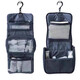 MUJI Makeup Bag Portable Travel Men and Women Waterproof Washing Bag Hanging Small Bag Makeup Box Storage Bag Blue Folding Bag