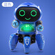 Wu's Story Toys's Toys Dancing Robot Boy 1 à 3 ans Gelle 2 ans Fille d'un an Baby Baby Electric Toys Singing and Dancing Robot [Orange] dirigez-vous vers le chant et la danse robot