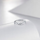 Saturday Fu PT950 platinum heart-shaped living platinum ring for women PT012943 about 1.27g birthday gift