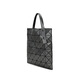 Issey Miyake Neues Produkt für Männer/Frauen neutraler Stil glänzend/mattes Sechs-Strom-Schulter-Tasche Einkaufstasche Männerbeutel Frauenbeutel BB38 AG673 94 Graphit Grey