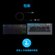Logitech (G)G913/G913TKL Wireless Bluetooth Wired Three-Mode Mechanical Keyboard Short Axle 87-key Compact Design No Number Keyboard Full keyboard Design Thin and Light Aluminum Alloy G913TKL [Three-Mode-87-key Tea Roller]