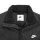 
Nike (NIKE) down vest men's 2024 winter sportswear thickened windproof jacket stand collar down vest DD681 DV1136-010 Black 85% gray duck down XL
