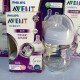 新安怡（AVENT）婴儿宝宝宽口径自然原生玻璃奶瓶8安士240ml SCF673 SCF674 进口 SCF671/13 120ml