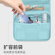 LUXTUDE旅行洗漱包 便携防泼水 商务旅行运动收纳多功能手提化妆包带挂钩