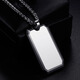 MZMZ platinum necklace for men PT950 platinum military brand fashion custom pendant Valentine's Day birthday gift for boyfriend brother light luxury model-small military brand