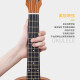 
Yasato 23-inch ukulele Beginners Students Adult Men and Women Uklili Children's Beginner Four-String Small Guitar 23-inch Classic Logs + Gift Bag