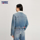 Jeans Tommy Jeans Mujeres Retro Imitación de Lamb Velvet Inner Slim Corto de mezclilla DW0DW16833 Denim Azul 1A5 XS