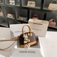 CAEISL & KCIEL小&ck2025新款包包女包时尚斜挎包休闲手提贝壳包送女友礼物 白拼色