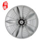 Huixi General New Le Washing Machine Puller Turntable Wheel Roulette Chassis Turbine Disk Water Leaf Accessories XQB70-6629T 60 Screws + Gaskets