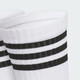 阿迪达斯 （adidas）胜道潮流 2024冬中性吸汗透气三双装袜子 JN4867 XS