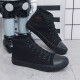 Farab Canvas-Schuhe mit großer High-Size-High-Top-Stoffschuhen Sommer atmungsaktiv