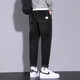 JEANSWEST jeans men loose straight ice silk thin cool nine-point cone harren men casual long pants summer men 806 blue + shipping insurance 32 sizes