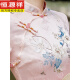 Hengyuanxiang showcase Chinese style 2025 new retro young and improved elegant girl slim daily long cheongsam dress Silk 23 6210 lotus L