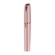 JESIMY 2025 Goddess Model Electric Eyebrow Trimmer Ladies Eyebrow Knife Automatic Eyebrow Shaping Beauty Trimmer Rechargeable Beginner Home Portable Eyebrow Shaving SH Rose Gold-Battery Model (Battery Not Included)