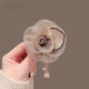 QUAMER Fashion Temperament Camellia Brooch Japanese and Korean Ladies Model Silk Corsage Sweater Light Luxurious Corsage