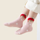 Caramella 25 Spring Children's Socks Girls Mid-Tube Socks Cartoon Cute Xinjiang Cotton Socks Soft and Comfortable Baby Floor Socks