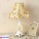 XMSJ CHAMBRE Bureau lampe de chevet de lit européen Style pastoral rétro Rétro classique American White Living Room Étude Best Friend Wedding Gift 9928a Clivia Golden Ahmadade Button Interrupteur