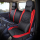 
China National Heavy Truck Ace Tengshi 777B 757B Four Seasons Seat Cushion Fully Surrounded Seat Pack Truck Special Seat Pack Full Leather Light Truck Truck Seat Pack Cushion Single Seat Black and Red Deluxe Edition