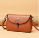 Kangaroo women's crossbody bag light luxury big brand women's bag fashionable mother commuting bag 2025 new women's casual backpack black