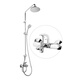 
TOTO bathroom shower top spray faucet handheld shower set dome shower TBW01S04CVD(05-L) dome shower [Facerator + Handheld shower + Top spray]