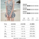 佑游游泳衣女泡温泉保守遮肚显瘦女士性感连体泳装三件套12122蓝色L