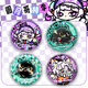 Eggs Party S19 Vollmond Gothic Saison Bar Ji Valley Ornamente Dark Night Prinzessin Dessilla Q Version Brosche Abzeichen Geschenke Anime Peripheral Eggs-G12176 Quicksand Stars-58mm