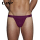 C-IN2 men's thong hip-raising hollow mesh hip-raising U-convex low-waist sexy single thong 5702TY 528 purple 1 pair S suitable for 2 feet 1-2 feet 3 waist (28-30)